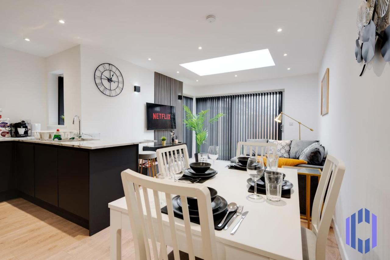 Stylish 4Bd - Coop Live - Etihad - Parking - Ev Villa แมนเชสเตอร์ ภายนอก รูปภาพ
